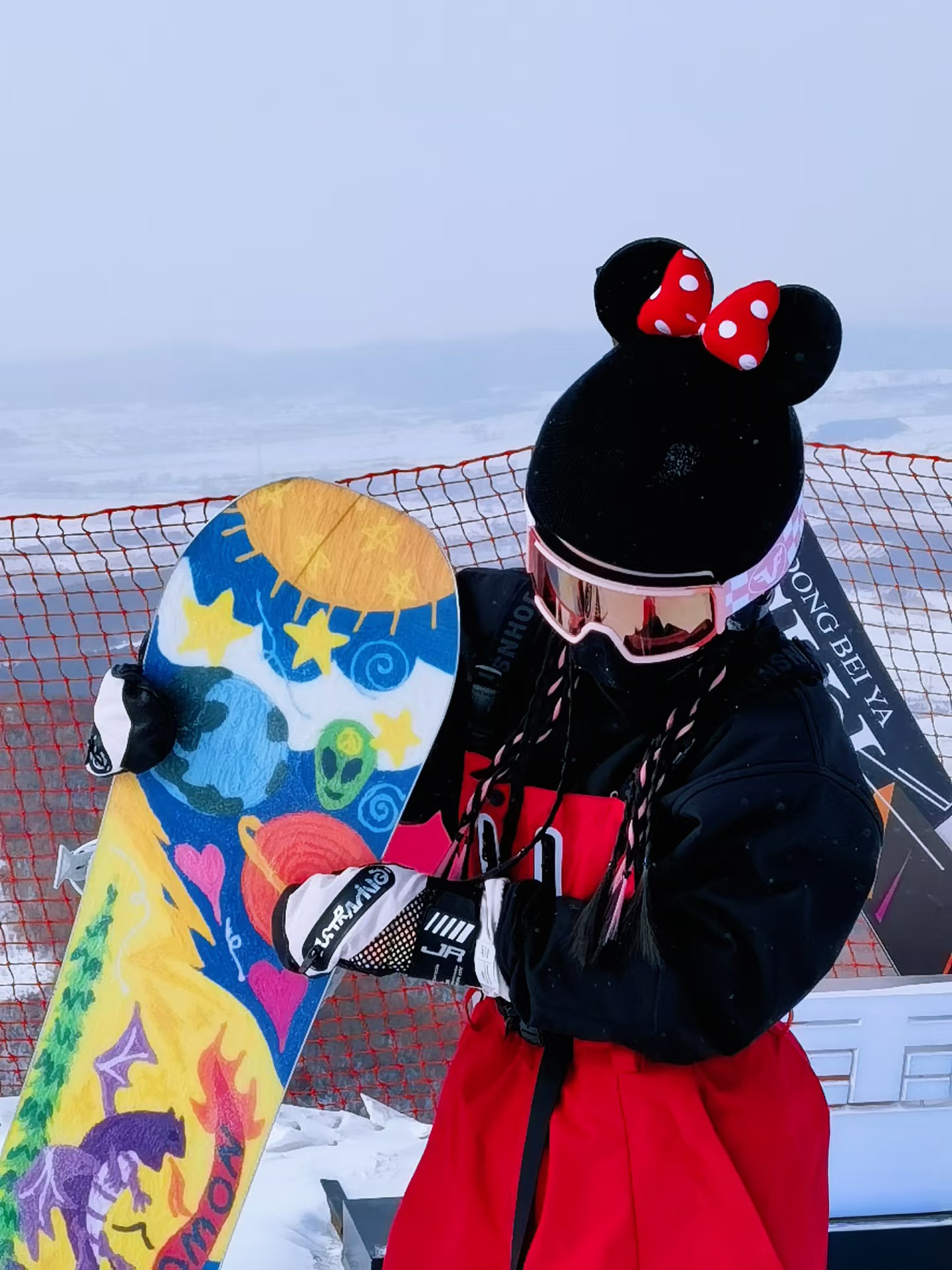 Ski Helmet Cover - Stretchy Accessory for Kids and Adults - Fits Snowboard & Bike Helmets