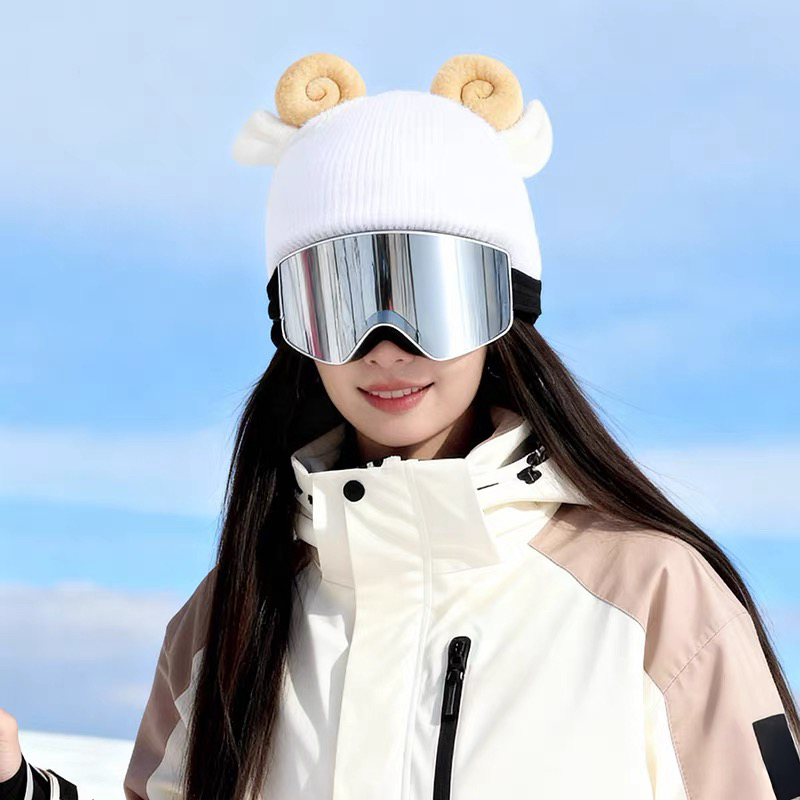 Ski Helmet Cover - Stretchy Accessory for Kids and Adults - Fits Snowboard & Bike Helmets