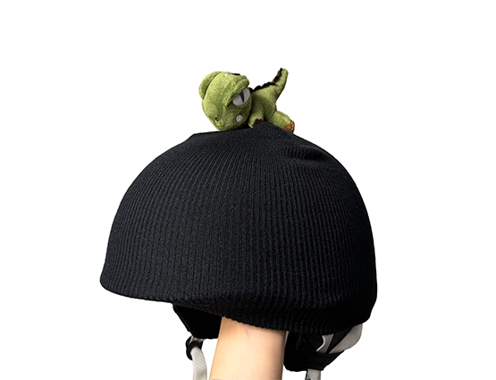 Ski Helmet Cover - Stretchy Accessory for Kids and Adults - Fits Snowboard & Bike Helmets